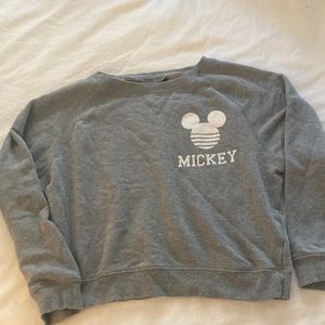 Cropped Mickey sweatshirt